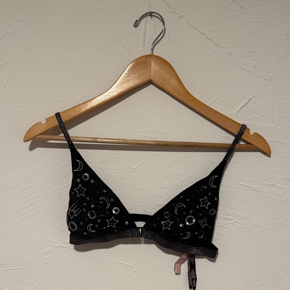 Victoria's Secret Black Celestial Bralette